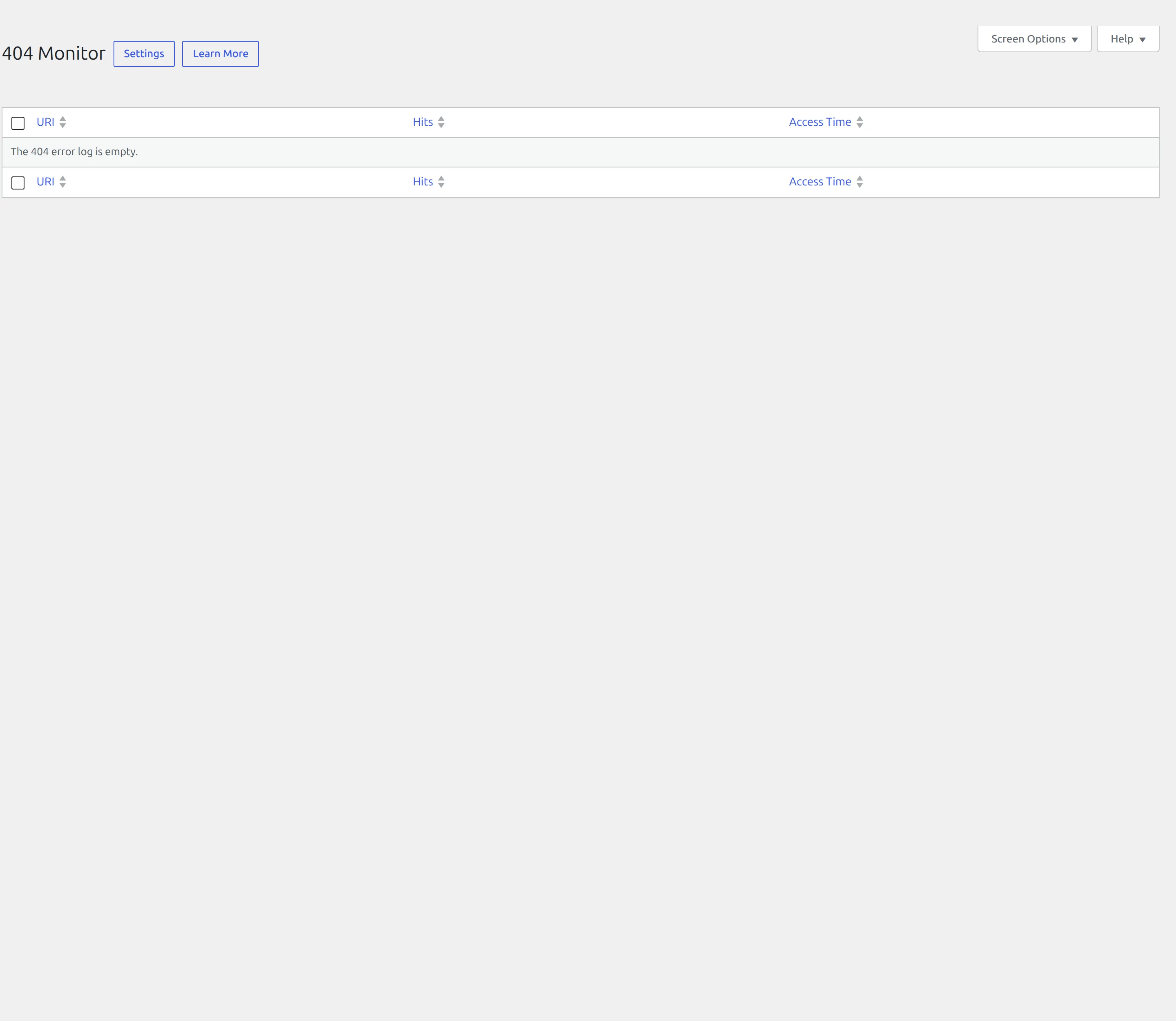 Rank Math 404 monitor logging broken URLs