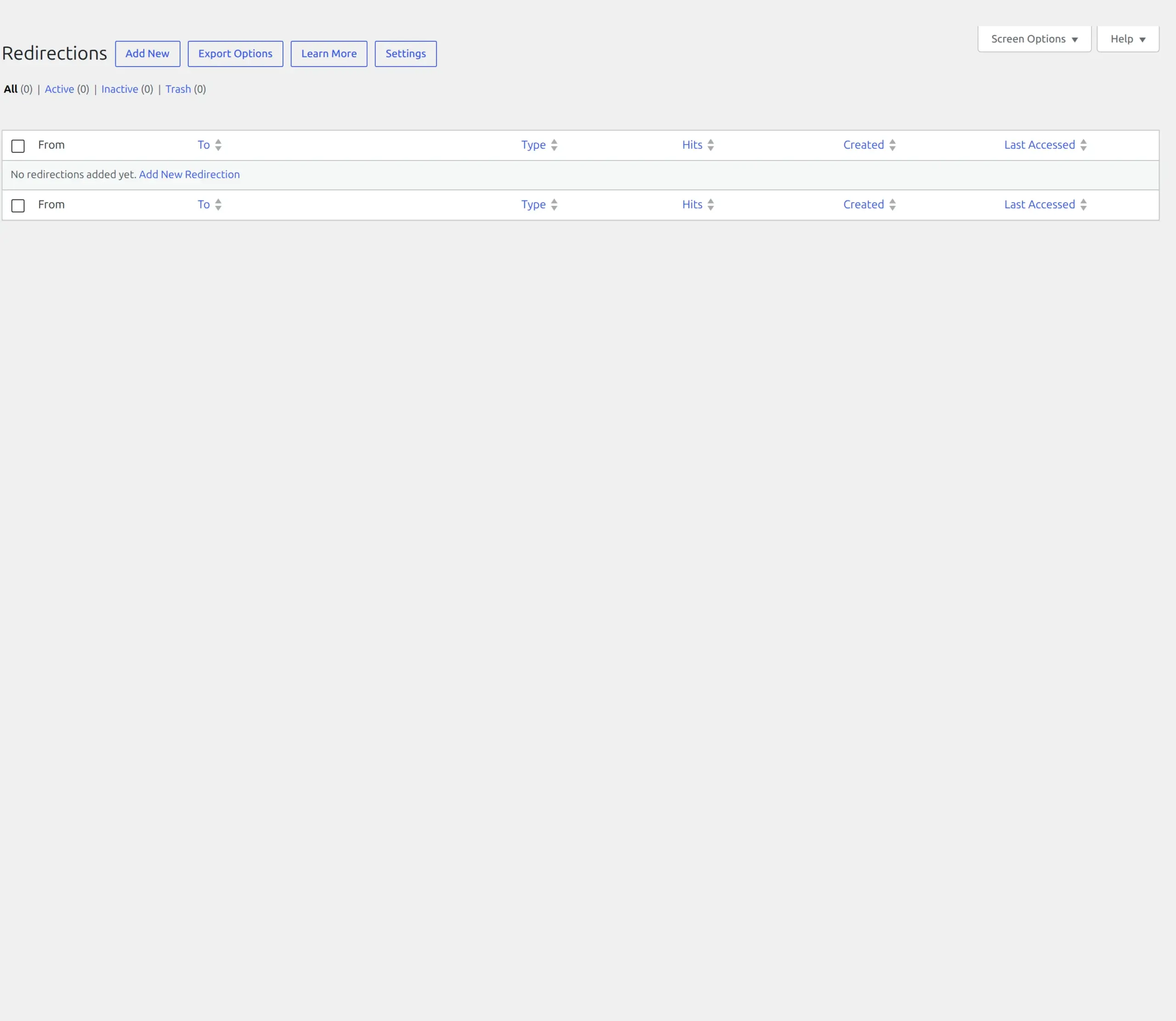 Rank Math free redirect manager in WordPress