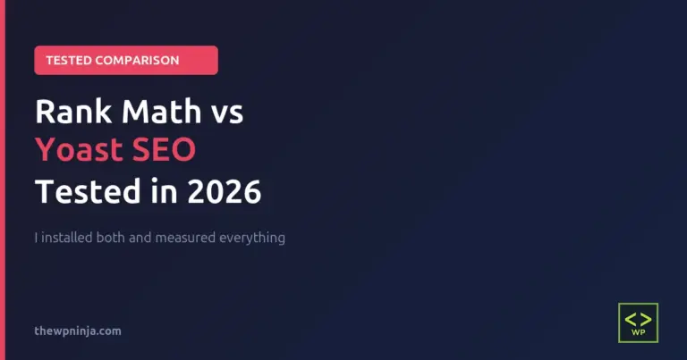 Rank Math vs Yoast SEO tested and compared in 2026